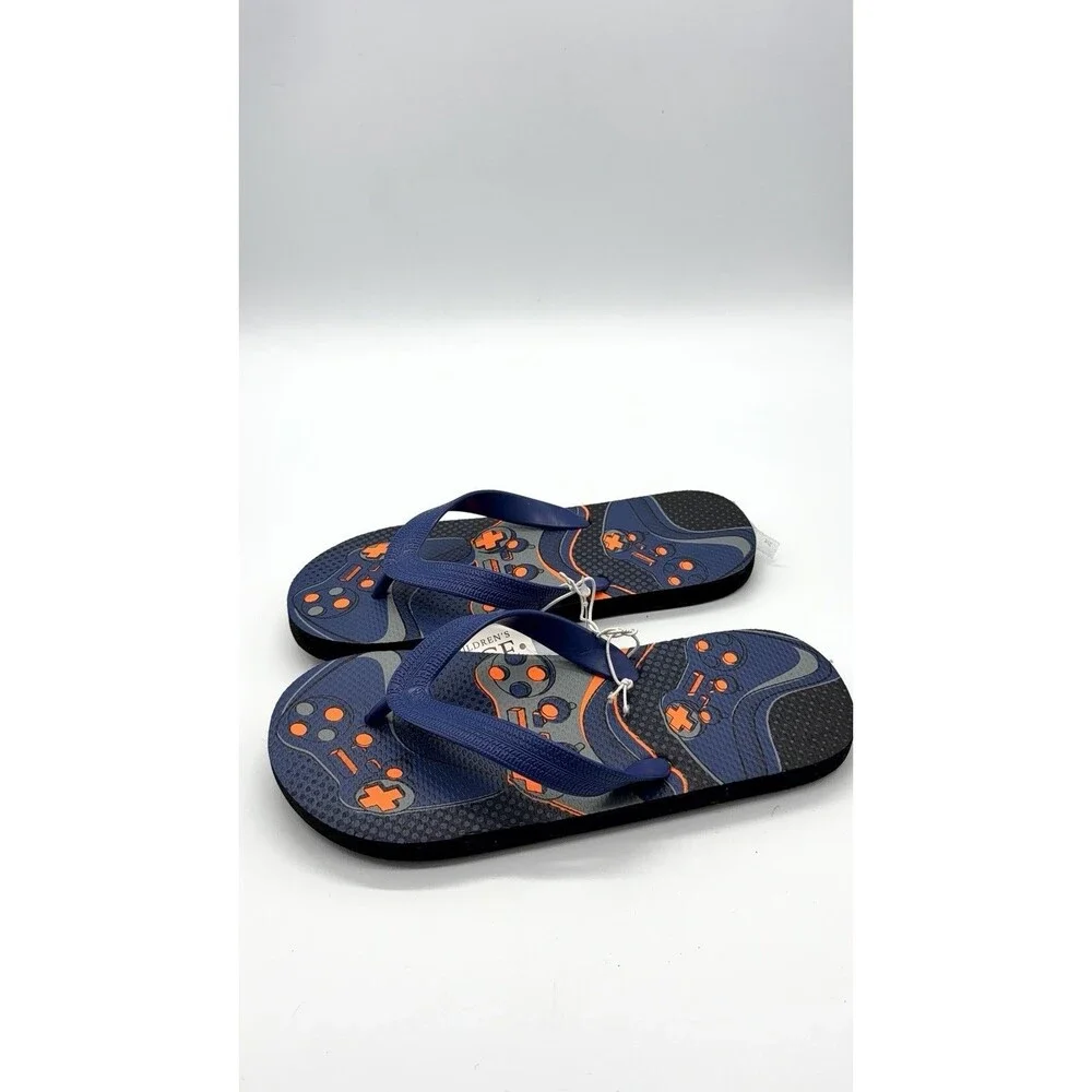 The Children's Place Boys Gamer Flip Flops New With Tags Size 3-4